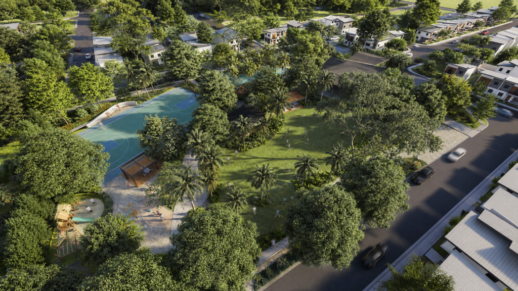 PROJECT TITLE: Proposed Main Amenity for Sentrina Alaminos Subdivision
Address: Alaminos, Laguna
Owner: Red Oak Property
Status: Construction Stage